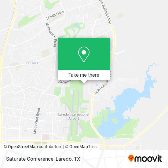 Saturate Conference map