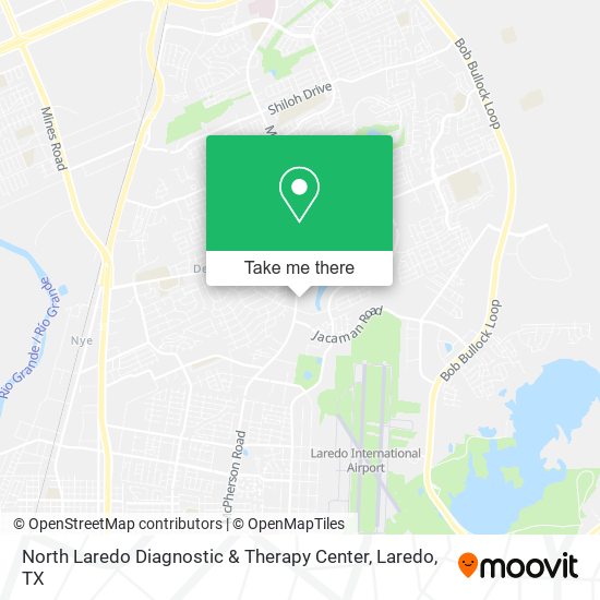 North Laredo Diagnostic & Therapy Center map