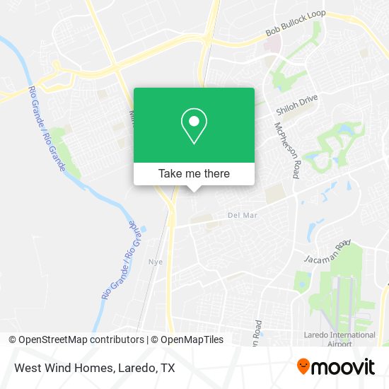 West Wind Homes map