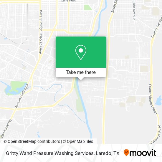 Mapa de Gritty Wand Pressure Washing Services