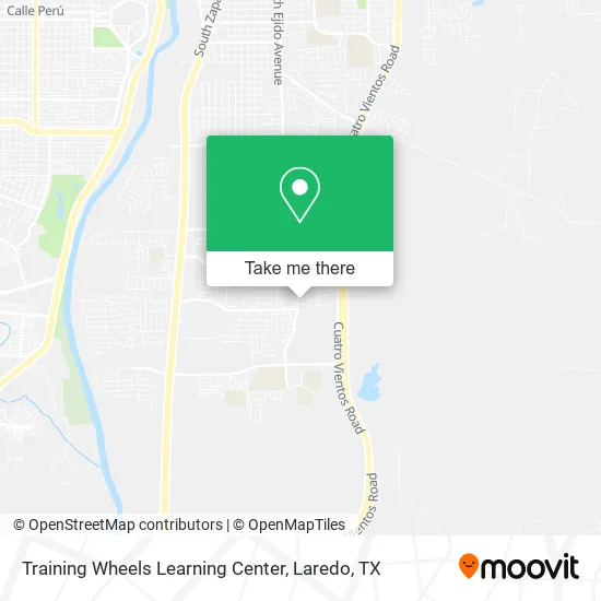 Training Wheels Learning Center map