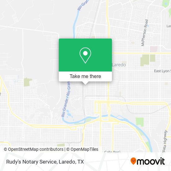 Rudy's Notary Service map