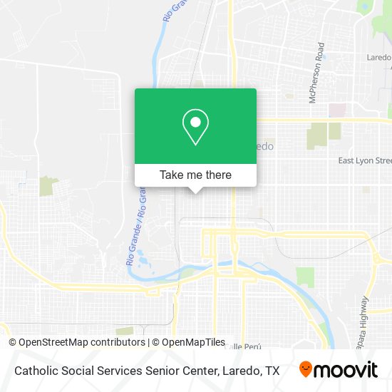 Catholic Social Services Senior Center map