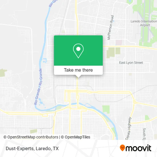 Dust-Experts map