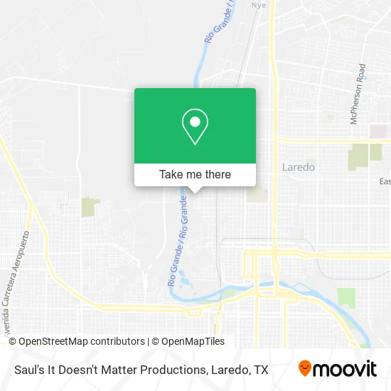 Saul's It Doesn't Matter Productions map