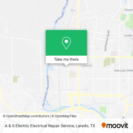 Mapa de A & S Electric Electrical Repair Service