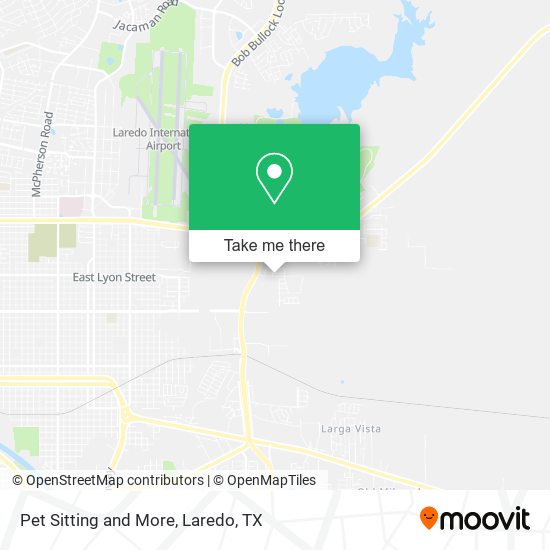 Pet Sitting and More map