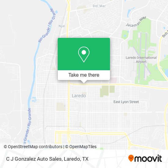 C J Gonzalez Auto Sales map