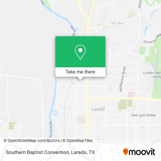 Southern Baptist Convention map