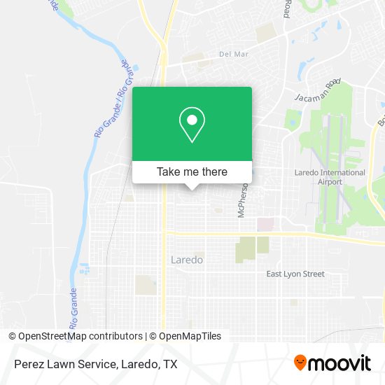 Mapa de Perez Lawn Service