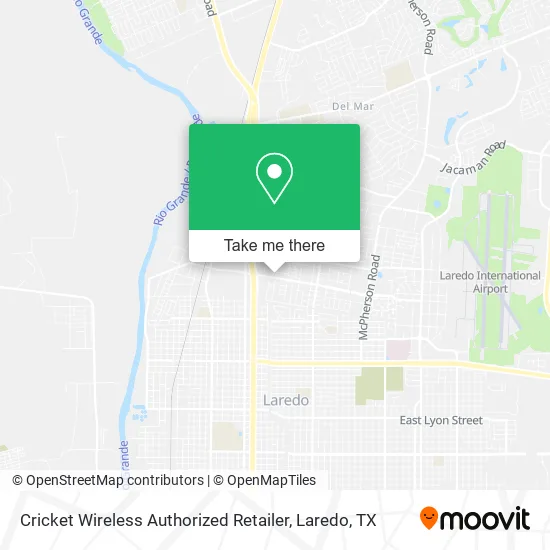 Cricket Wireless Authorized Retailer map