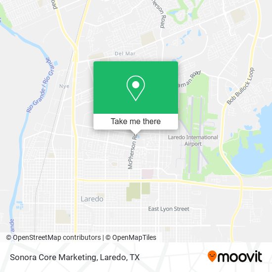 Mapa de Sonora Core Marketing