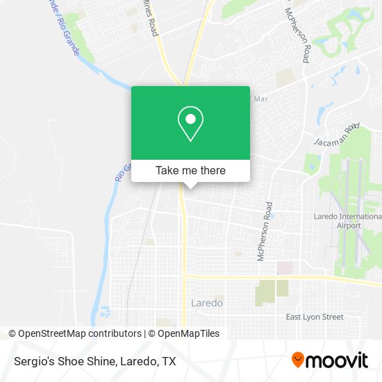 Mapa de Sergio's Shoe Shine