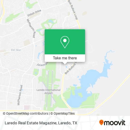 Laredo Real Estate Magazine map