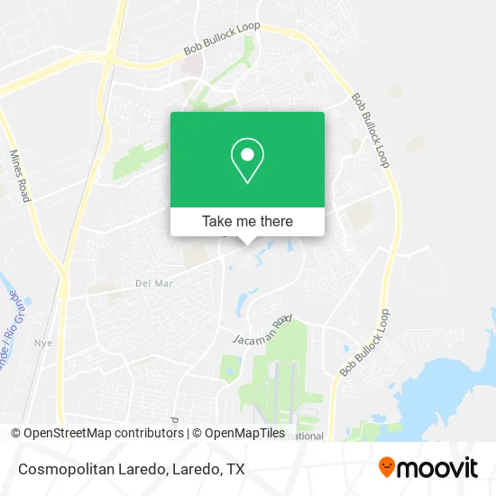 Cosmopolitan Laredo map