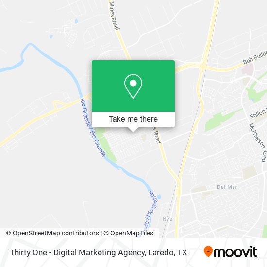 Mapa de Thirty One - Digital Marketing Agency