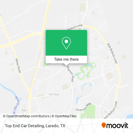 Top End Car Detailing map