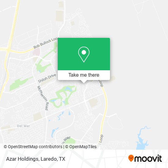 Azar Holdings map