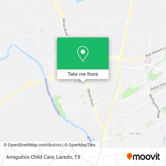 Amiguitos Child Care map