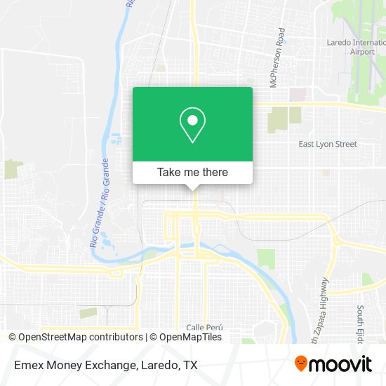 Emex Money Exchange map