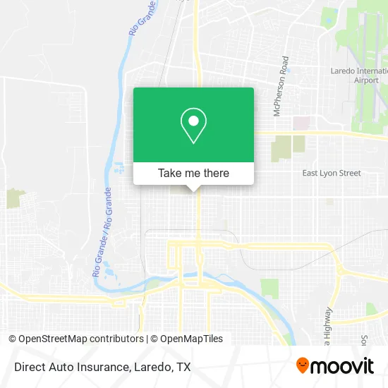 Direct Auto Insurance map