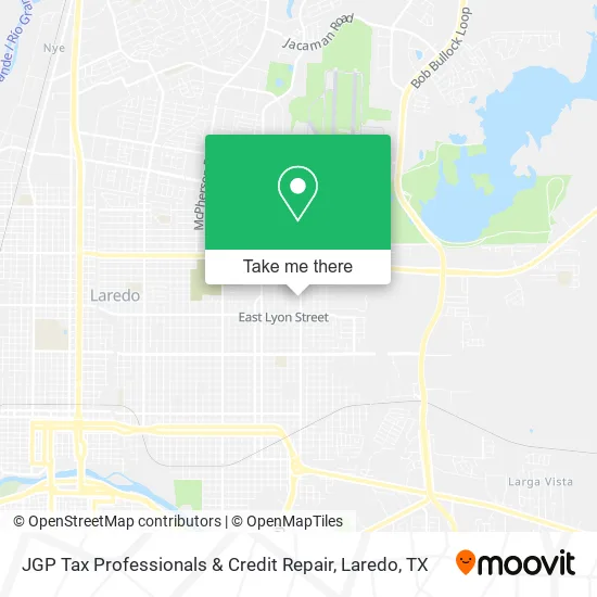 JGP Tax Professionals & Credit Repair map