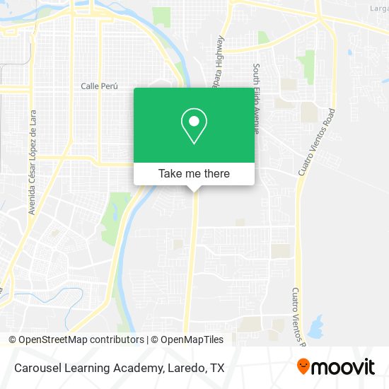 Carousel Learning Academy map