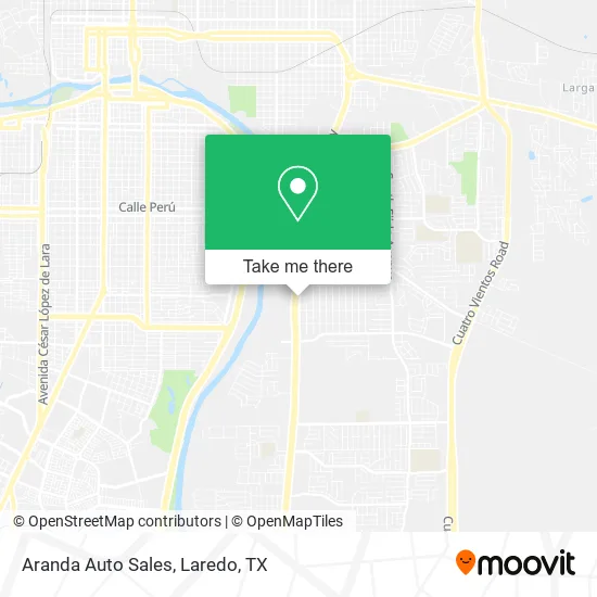 Aranda Auto Sales map