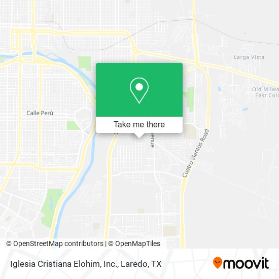 Iglesia Cristiana Elohim, Inc. map