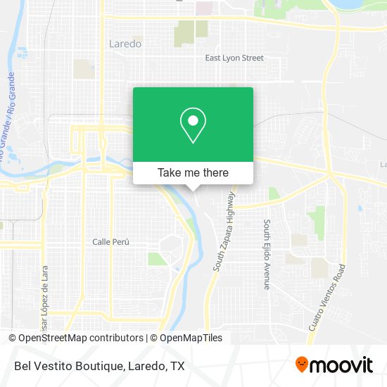Bel Vestito Boutique map