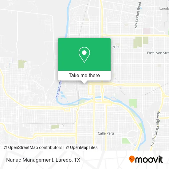 Nunac Management map