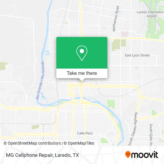 Mapa de MG Cellphone Repair