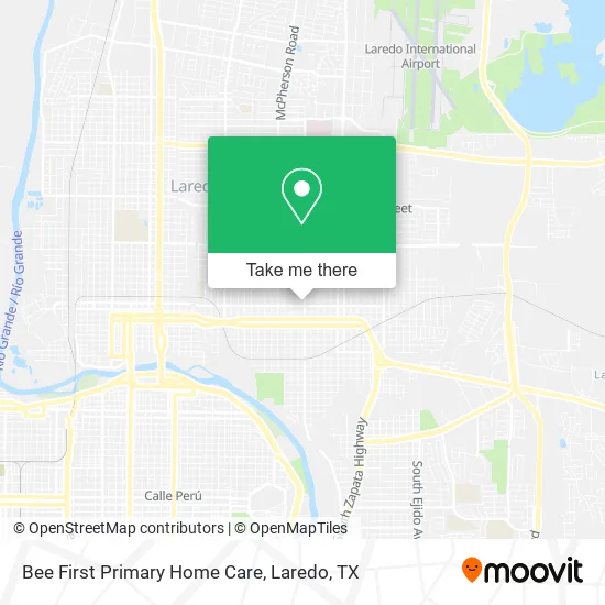 Bee First Primary Home Care map