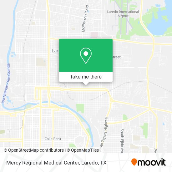 Mercy Regional Medical Center map