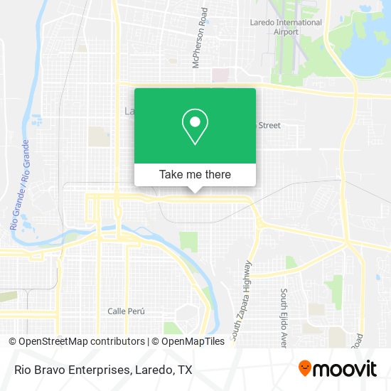 Rio Bravo Enterprises map