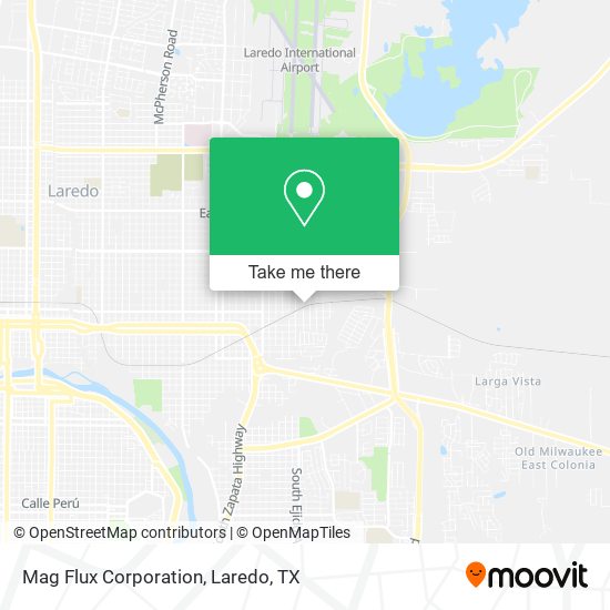 Mag Flux Corporation map