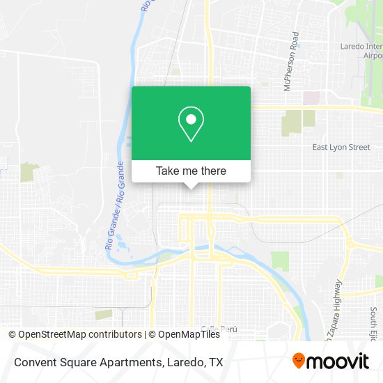 Mapa de Convent Square Apartments