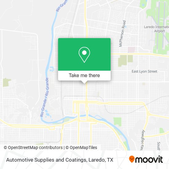 Automotive Supplies and Coatings map