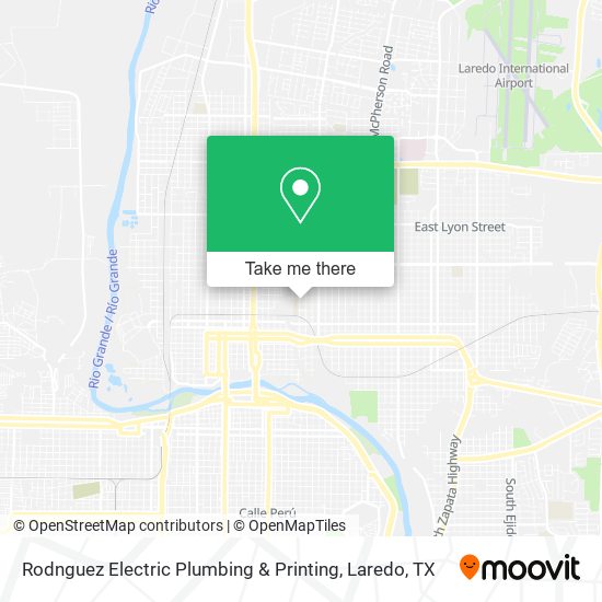 Rodnguez Electric Plumbing & Printing map