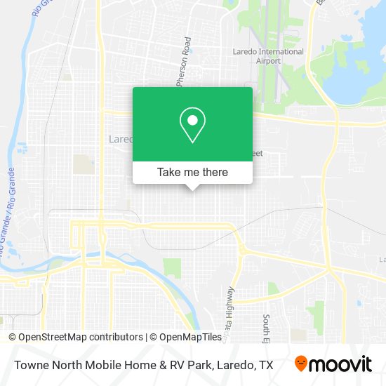 Towne North Mobile Home & RV Park map