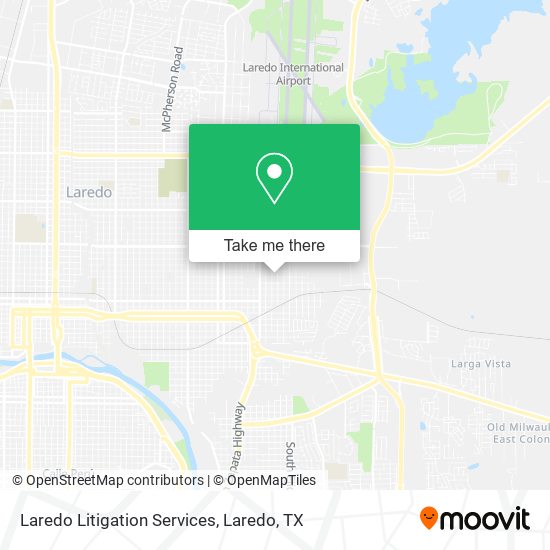 Laredo Litigation Services map