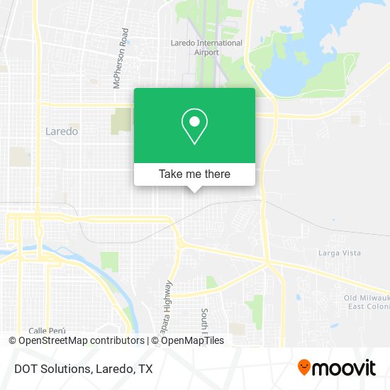 DOT Solutions map