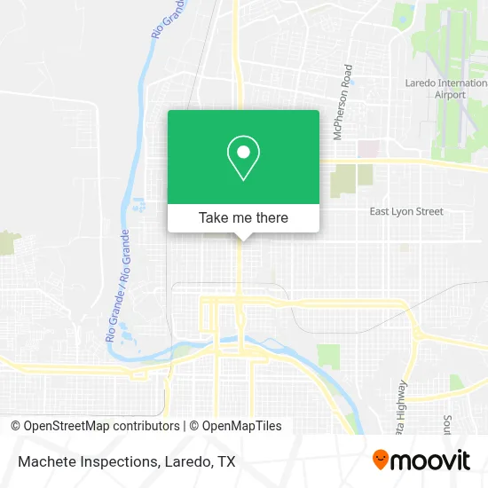 Machete Inspections map