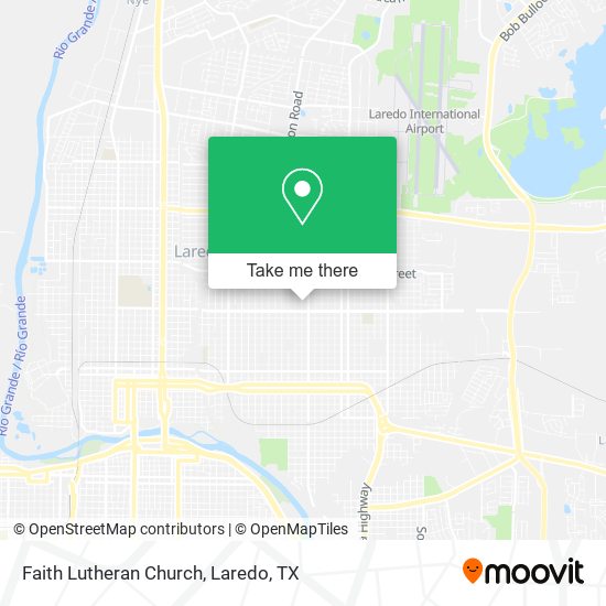 Faith Lutheran Church map