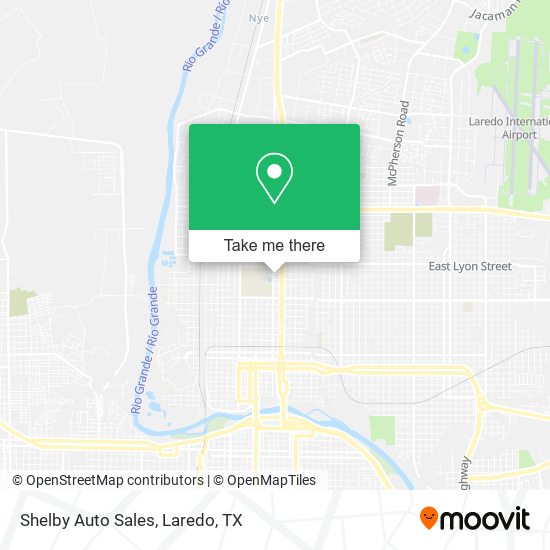 Shelby Auto Sales map