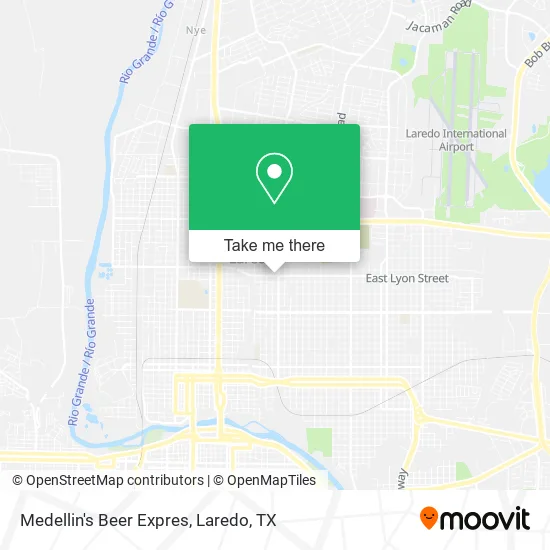 Mapa de Medellin's Beer Expres