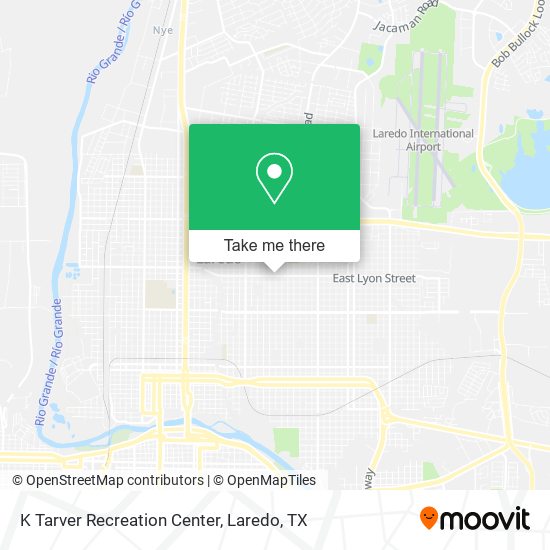 K Tarver Recreation Center map
