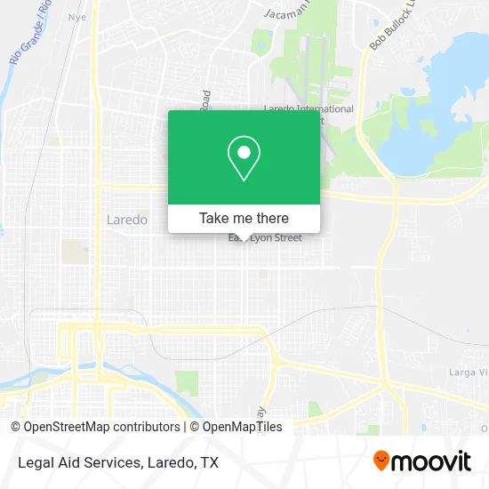 Legal Aid Services map