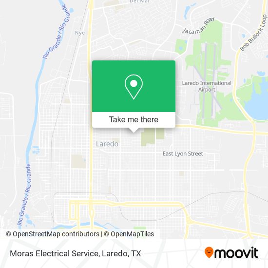 Moras Electrical Service map