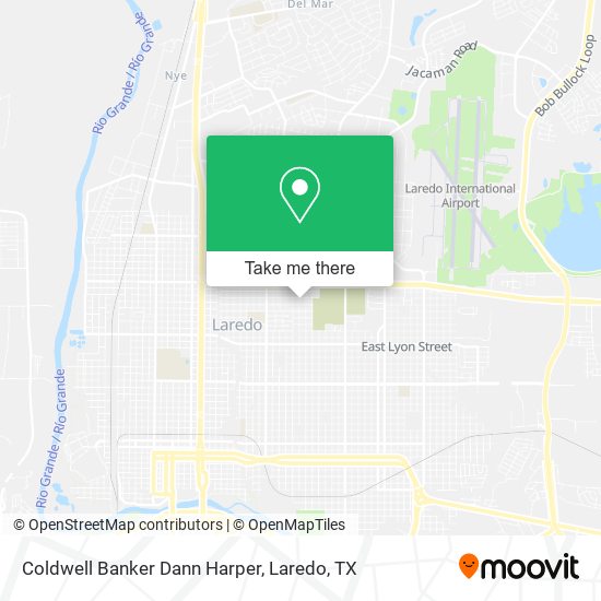 Coldwell Banker Dann Harper map